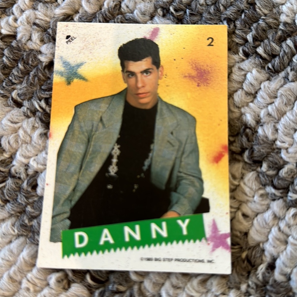 Vintage Collectible New Kids on the Block trading cards